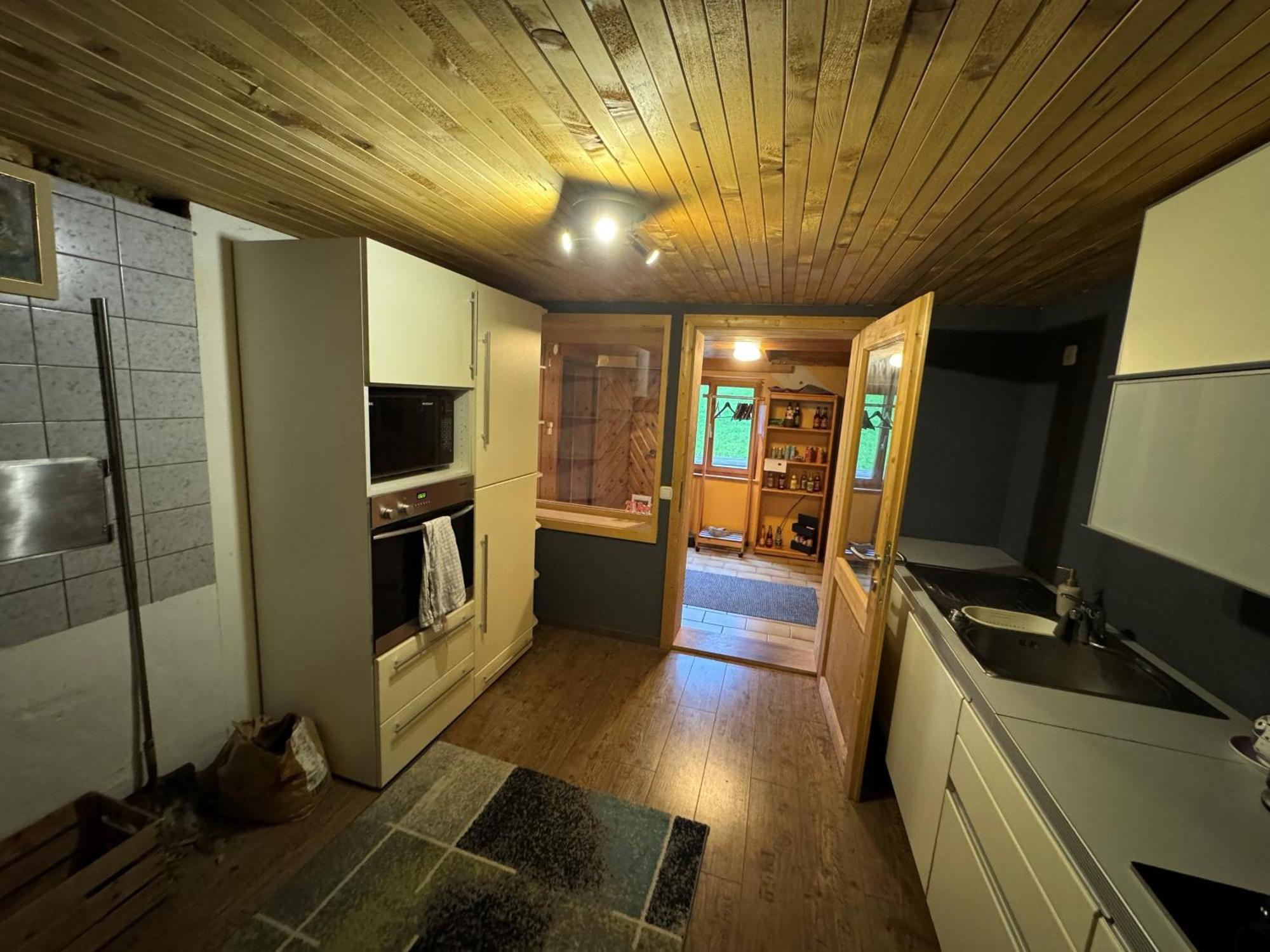 Freundliche 2-Zimmer-Erdgeschosswohnung Mit Garten In Seeberg Sonntag Exteriör bild