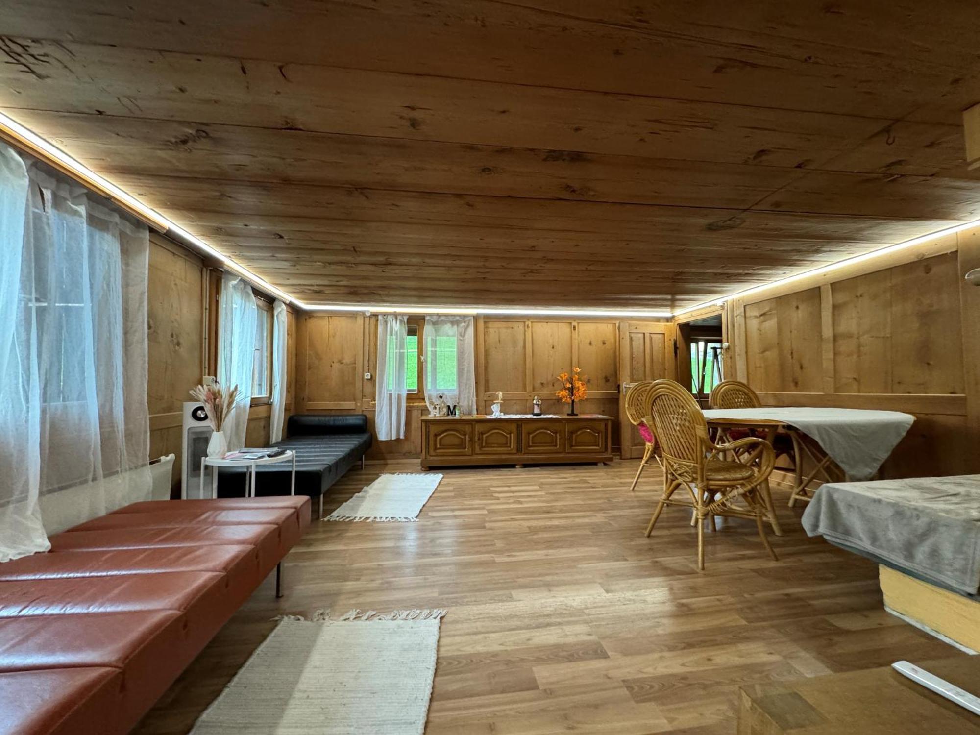Freundliche 2-Zimmer-Erdgeschosswohnung Mit Garten In Seeberg Sonntag Exteriör bild